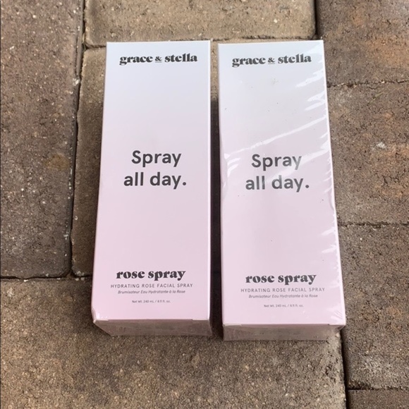 Grace & Stella Other - Grace & Stella Spray All Day Rose Facial Spray 2pk